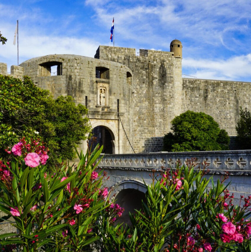 Pile gate is right there!